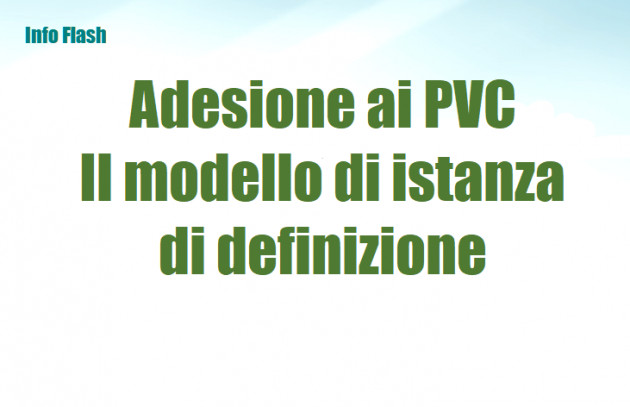 Adesione ai PVC - Il modello di istanza di definizione