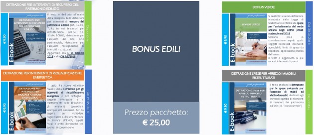 Pacchetto BONUS EDILI