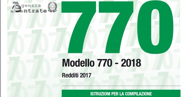 Mod 770 - Compilazione dei quadri ST ed SX
