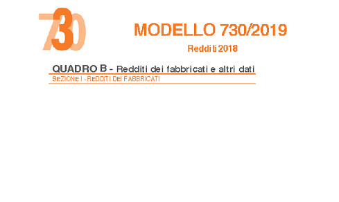 Mod 730-2019 - Quadro B - Tuttoesempi
