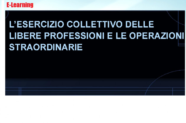 Esercizio collettivo delle Libere professioni