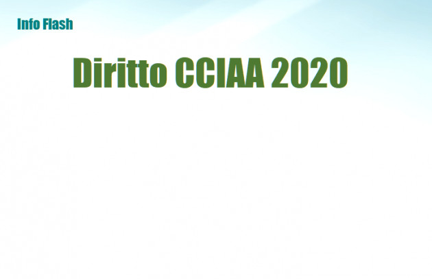 Diritto CCIAA 2020