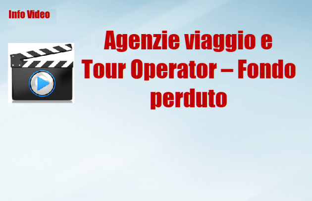 Rf-V - Agenzie viaggio e Tour Operator – Fondo perduto