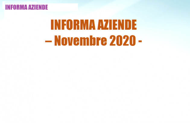 Informa aziende Novembre 2020 