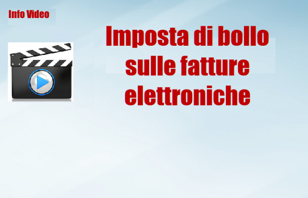 Imposta di bollo sulle e-fatture