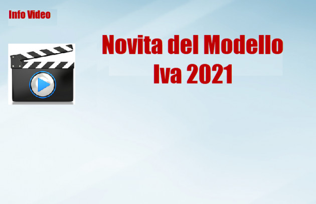 Novita del Modello Iva 2021