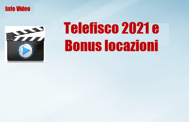 Bonus locazioni - Chiarimenti di Telefisco 2021