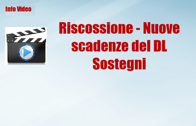 Riscossione - Nuove scadenze del DL Sostegni