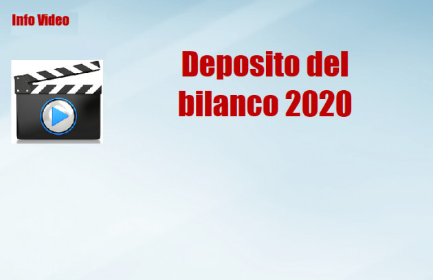 Deposito del Bilancio 2020