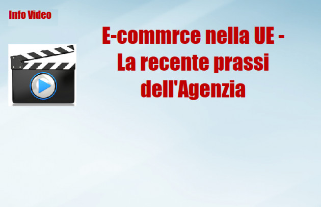 E-commerce nella UE - Chiarimenti dell'Agenzia