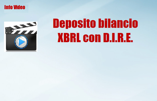 Deposito bilancio XBRL con D.I.R.E.
