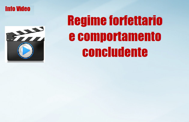 Regime forfettario e comportamento concludente (Interpello 368-2021)