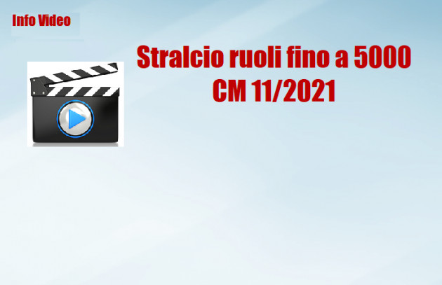 Stralcio ruoli fino a 5000 CM 11/2021