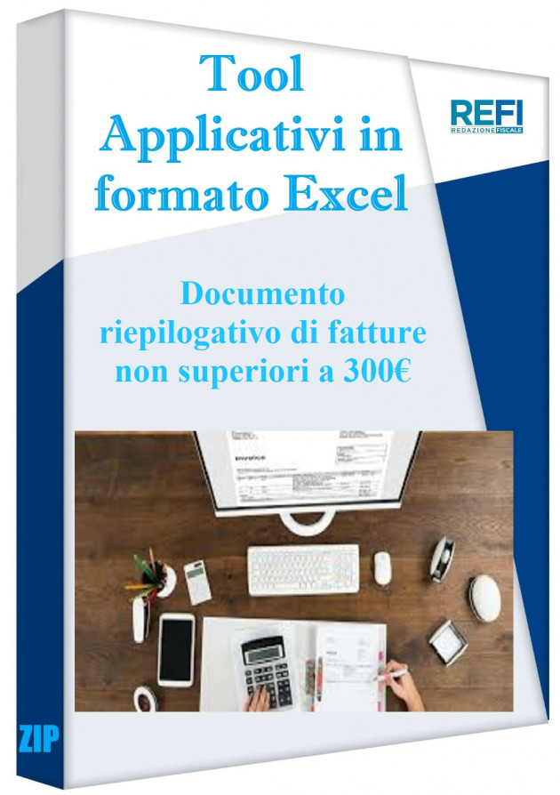 Documento riepilogativo di fatture non superiori a 300€