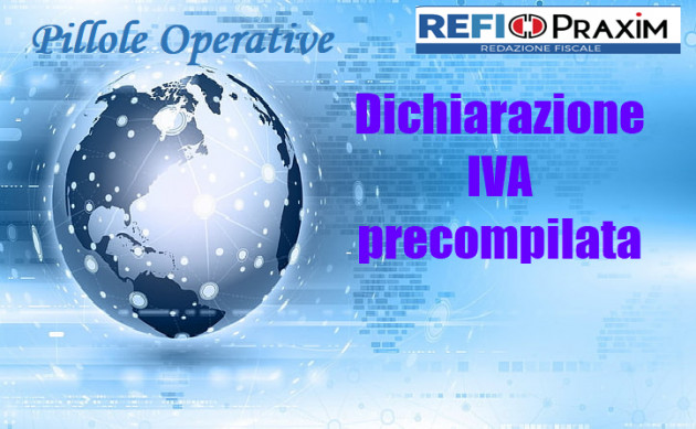 Dichiarazione IVA precompilata