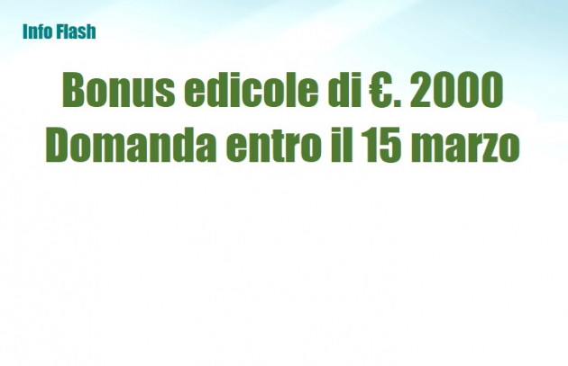 Bonus edicole di 2.000 euro - Domanda entro il 15 marzo