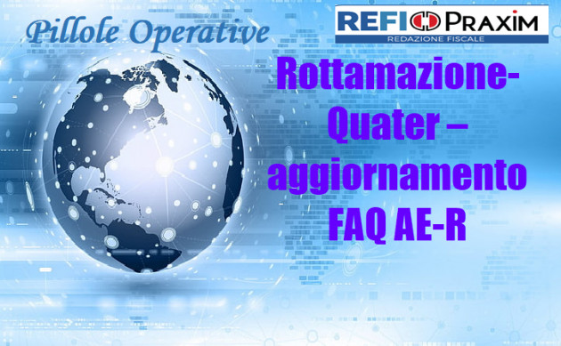 Rottamazione-Quater – aggiornamento FAQ AE-R