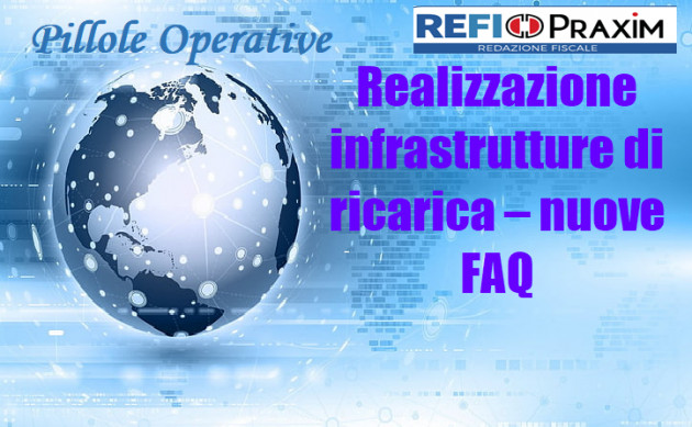 Realizzazione infrastrutture di ricarica – nuove FAQ