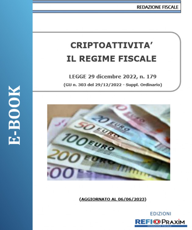 Criptoattivita' Regime fiscale 2023