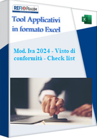 Mod. Iva 2024 - Visto di conformità - Check list