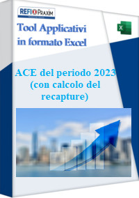 ACE del periodo 2023 (con calcolo del recapture)