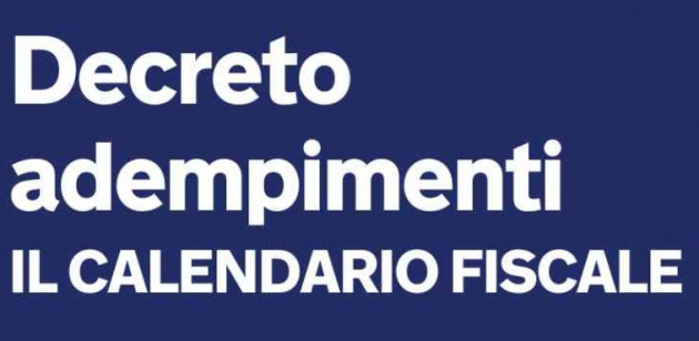 Decreto Adempimenti - ritenute condomini: dubbi su decorrenza