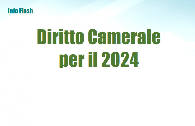 Diritto Camerale per il 2024