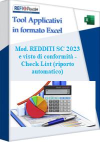 Mod. REDDITI SC 2023 e visto di conformità - Check List (riporto automatico) 