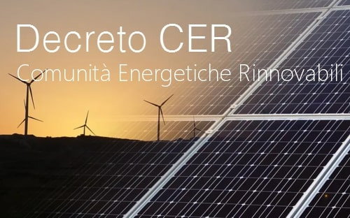 CER - Comunità Energetiche Rinnovabili