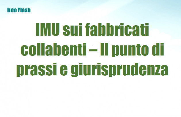 IMU sui fabbricati collabenti – Il punto di prassi e giurisprudenza