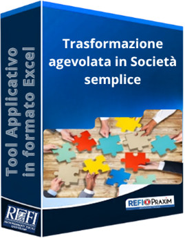 Trasformazione agevolata in Società semplice (2025)
