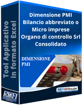 Dimensione PMI - Bilancio abbreviato o Micro imprese - Organo di controllo Srl - Consolidato (2026)