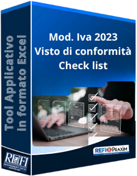 Mod. Iva 2023 - Visto di conformità - Check list