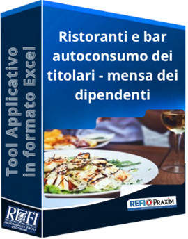 Ristoranti e bar - autoconsumo dei titolari - mensa dei dipendenti