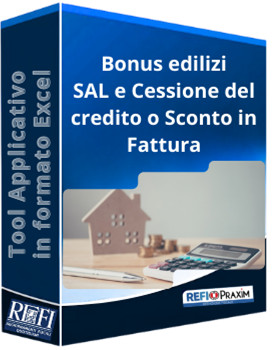 Bonus edilizi - SAL e Cessione del credito o Sconto in Fattura (2023)