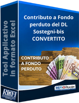 Contributo a Fondo perduto del DL Sostegni-bis CONVERTITO