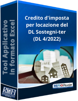 Credito d'imposta per locazione del DL Sostegni-ter (DL 4/2022)
