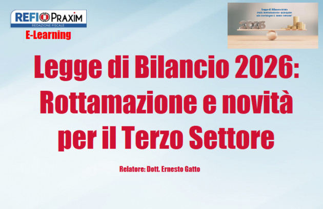 Differita - Legge di Bilancio 2026: dalla Rottamazione-quinquies alle novità per il Terzo Settore