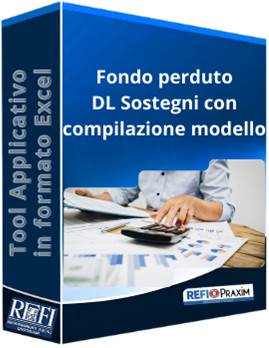 Fondo perduto DL Sostegni con compilazione modello