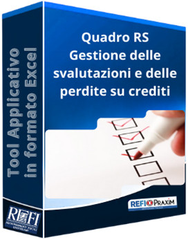 Quadro RS - Gestione delle svalutazioni e delle perdite su crediti 