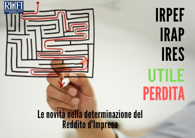 Le novità nella determinazione del Reddito d’Impresa