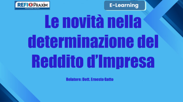 Differita - Le novità nella determinazione del Reddito d’Impresa