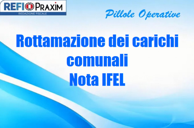 Rottamazione dei carichi comunali – Nota IFEL