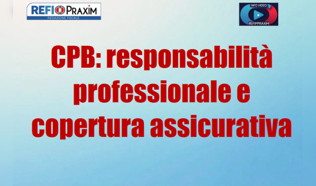 CPB: responsabilità del commercialista e copertura assicurativa