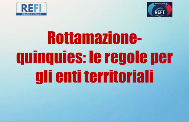 Rottamazione-quinquies: le regole per gli enti territoriali