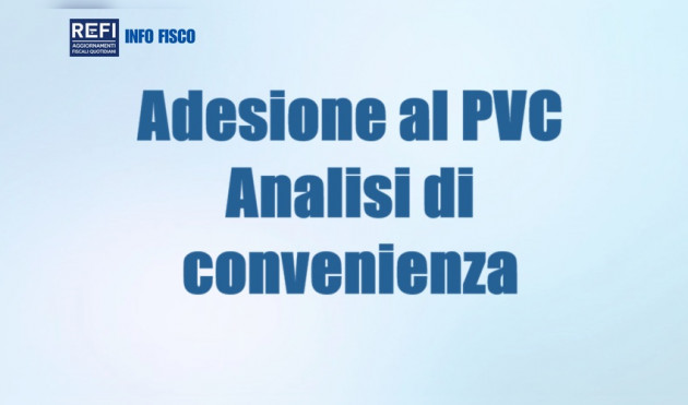 Adesione al PVC – Analisi di convenienza