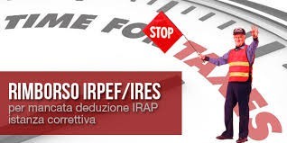 Istanza di rimborso IRPEF/IRES per IPAR deducibile 