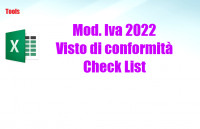 NEW - Mod. Iva 2022 - Visto di conformità - Check List 